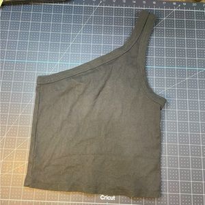 American Eagle one shoulder crop top